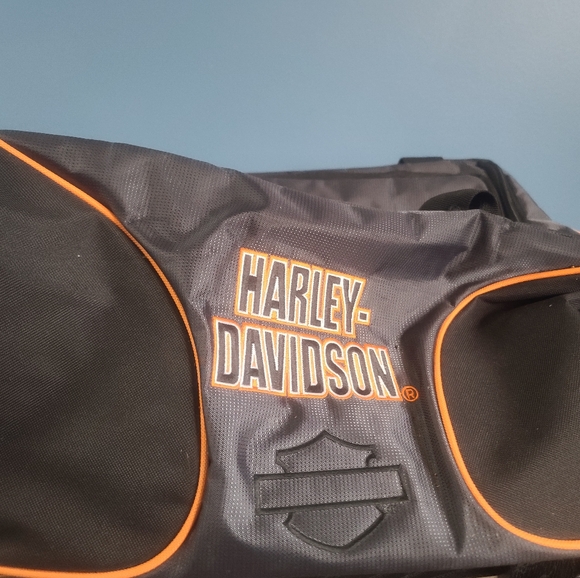 Harley Davidson Logo Sport Duffel Bag, Grey Tattoo, One Size : Harley- Davidson